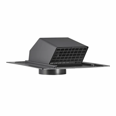 4 In. x 8 Ft. Bath Fan Exhaust Through the Roof Vent Kit
