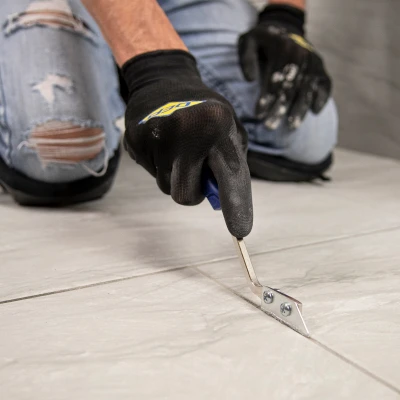 Handheld Grout Saw, Cleans, Strips and Removes Grout