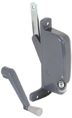 Right-Hand Awning Operator, Gray, Fits Air Control-Keller Windows, 2-3/8 In.