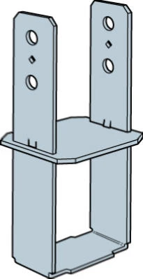 Post & Column Base, 4 x 4 In.