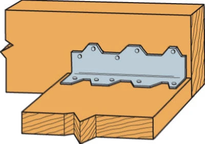 L Angle Connector, Angle Reinforcement, 16 Gauge, Galvanized Steel, 9 In.