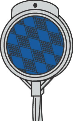 840068 Blue Driveway Marker, 36 Inches, Durable Reflective Rod