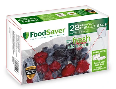 Tilia Pint Foodsaver Bags, 28-count