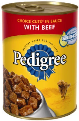 Choice Cuts Canned Dog Food, Beef, 13 oz. Can