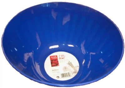 Multi-Purpose Mixing Bowl, Plastic, Assorted Colors, 7-Qt.