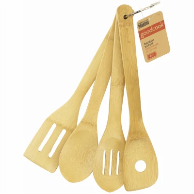 4-Pc. Bamboo Kitchen Tool Set