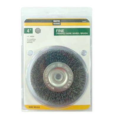 4-inch Fine Crimped Wire Wheel For Power Tools
