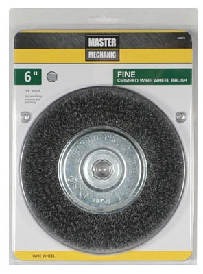 6-inch Fine Crimped Wire Wheel For Power Tools