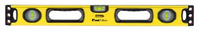 FatMax Box Beam Level, Yellow Aluminum, 48 In.