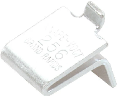 Shelf Support Clips, For Series 255 Pilaster Strip Standards, White, 12-Pk.