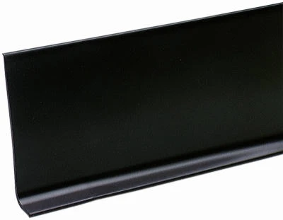 4 In. x 4 Ft. Black Vinyl Wall Base