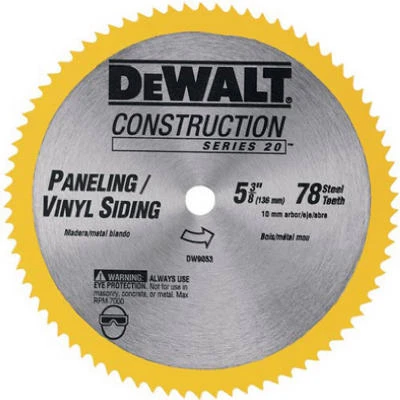 Cordless Saw Blade, 80-Tooth x 5-3/8 In.