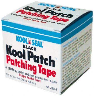 Black Roof and Gutter Patch Tape, 2 Inches by 42 Inches