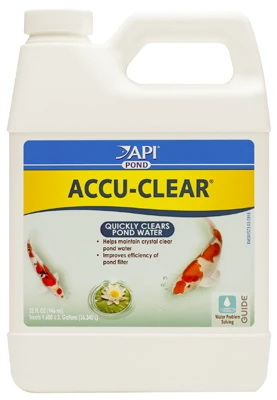 Accu-clear Pond Water Clarifier, 32-ounce Bottle For Clear Water
