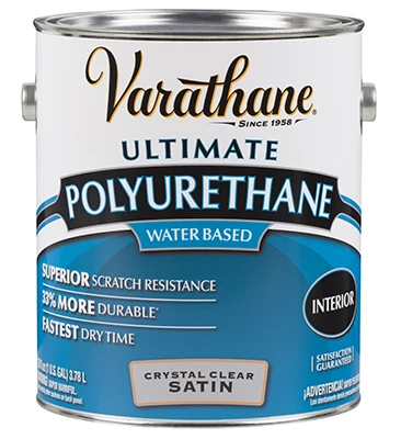 Interior Polyurethane, Water Base, Satin, 1-Gallon