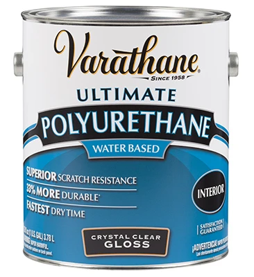 Interior Polyurethane, Water Base, Gloss, 1-Gallon