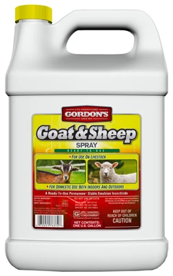 Goat & Sheep Insecticide Spray, Ready-to-Use Gallon