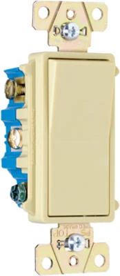 Pass & Seymour Decor Switch 4W 15A 120/277V Ivory