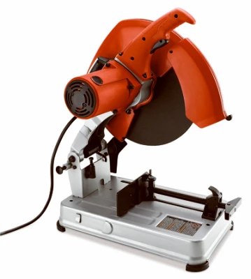 Abrasive Cut-Off Chop Saw, 12-Amp Motor, 3,900 RPM, 14 In.