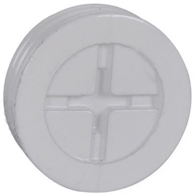 White Weatherproof 1/2 In. Closure Plug, 3-Pack