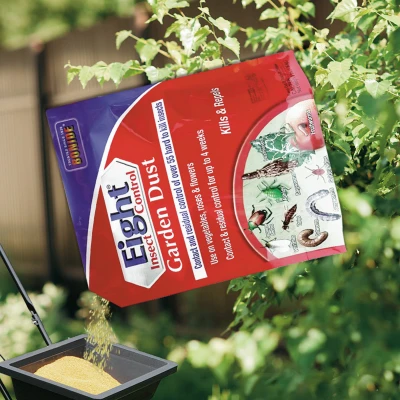 Eight Insect Control Outdoor Garden Dust Insecticide, Long-Lasting Insect and Mite Killer, 3 Pound Ready-to-Use