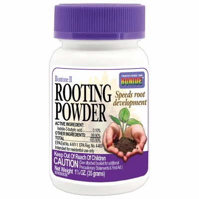 Bontone II Rooting Dust Powder Speeds Root Development, 1.25 oz. Ready-to-Use