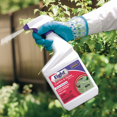 Eight 32 Oz. Ready To Use Trigger Spray Insect Killer For Garden & Home