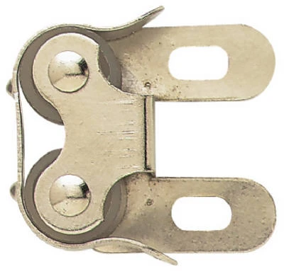 Cabinet Catch Double Roller C Clip Nickel Plated 1 Inch