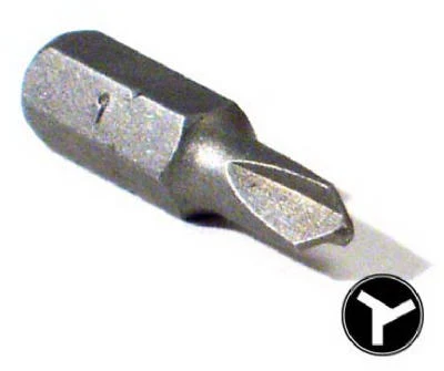 #1 Triple-y Insert Bit, 1-inch Length For Tri-wing Screws - Model 13277