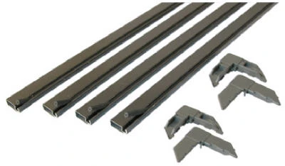 Bronze-Finish Make-To-Fit Screen Kit for 36 In. Square Screen