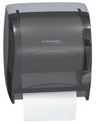 In-sight Lev-r-matic Towel Roll Dispenser, Smoke Gray, Plastic, Model 09765