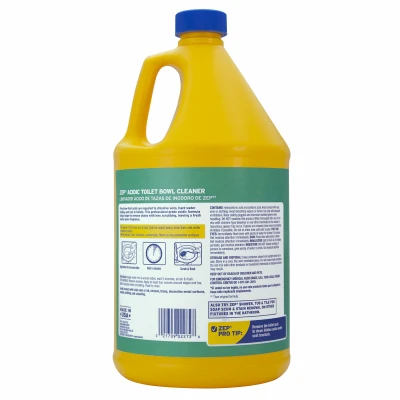 No Scent Acidic Toilet Bowl Cleaner 1 Gallon Liquid - Powerful Stain Remover