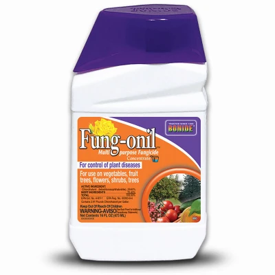 Fung-onil Multi-Purpose Fungicide for Plant Disease, Controls Blight, Mildew & More, 16 oz. Concentrate