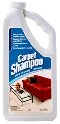 Carpet Shampoo, 1 Quart - Effective Cleaning Solution For Carpets And Upholstery