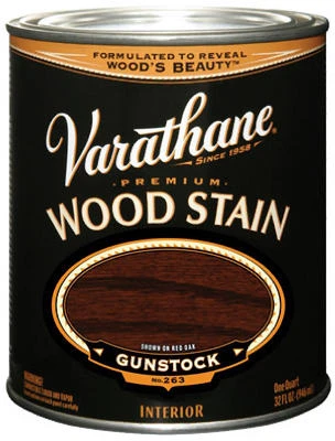Gunstock Premium Oil-Based Interior Wood Stain, Qt.