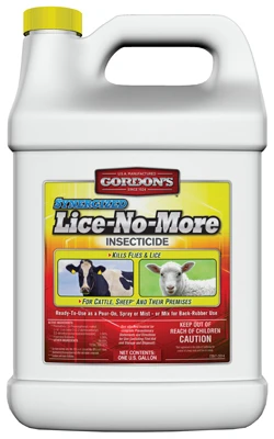 Synergized Lice-No-More Insecticide, Ready-to-Use, Gallon