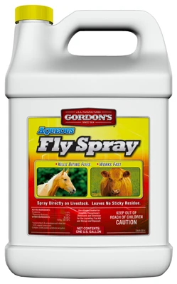 Aqueous Fly Spray, Ready-to-Use, Gallon