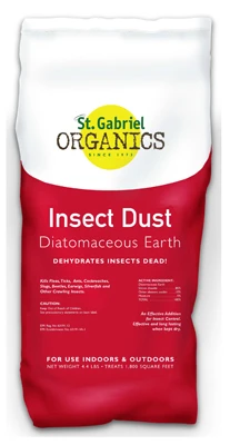 Organic Insect Dust, 4.4-Lbs.