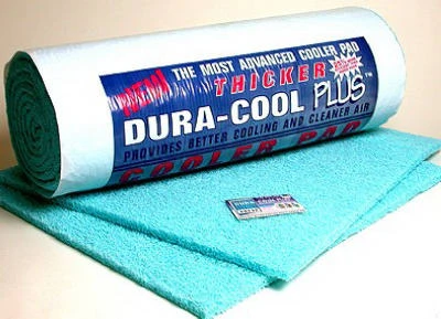 Duracool Foamed Polyester Cooler Pad, High Efficiency, Cut-to-Fit, 33 x 160-In. Roll