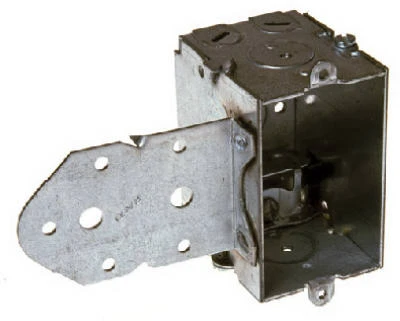 Switch Box, BX Clamps, B Bracket, 3 x 2-1/2 In. Deep