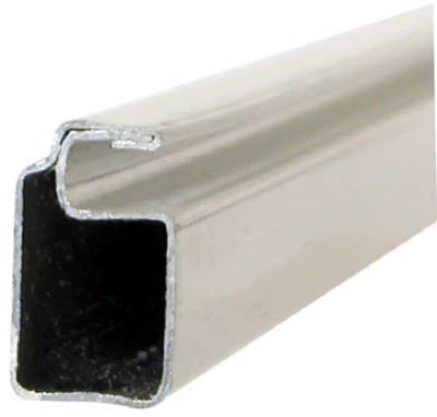 Aluminum Screen Frame, White-Finish, 3/4 x 3/8 x 94 In.