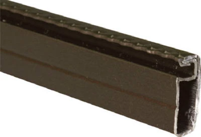 Aluminum Screen Frame, Bronze Finish, 3/4 x 1/4 x 94 In.