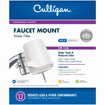 FM-15A Faucet Mount Drinking Water Filter