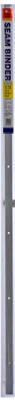 3/4 x 36-Inch Silver Seam Binder