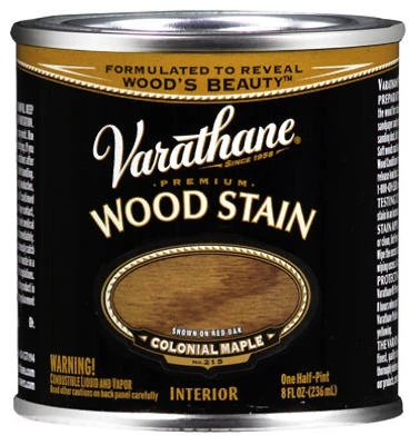 Colonial Maple Premium Oil-Based Interior Wood Stain, 1/2-Pt.