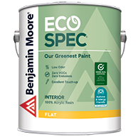Eco Spec® Interior Latex Paint - Flat