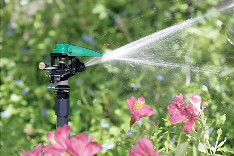 Professional Grade Riser-Mounted Impact Sprinkler
