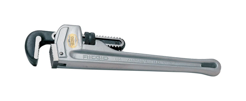 36 In. Aluminum Straight Pipe Wrench Model 31110 With 5 In. Opening