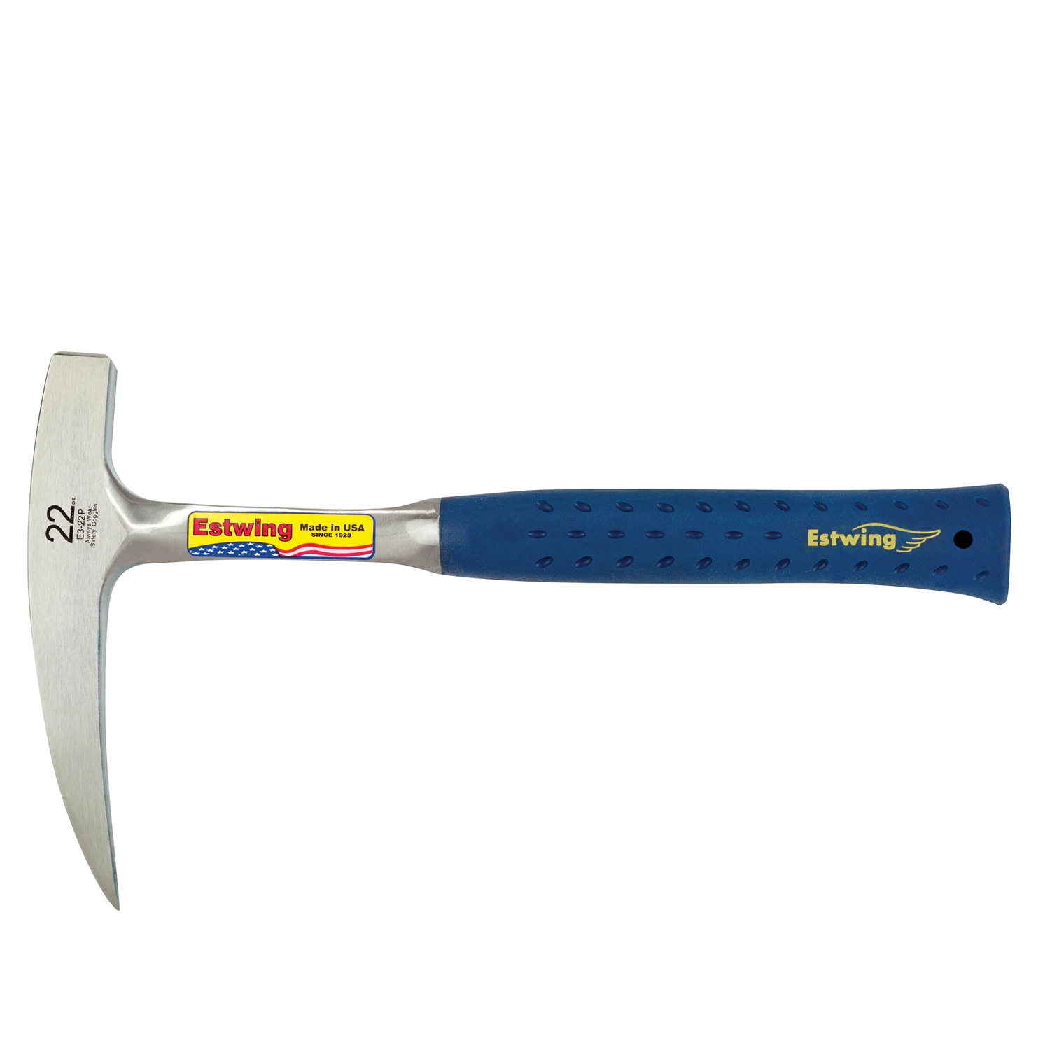 22 Oz. Forged Steel Rock Pick With Nylon Vinyl Handle