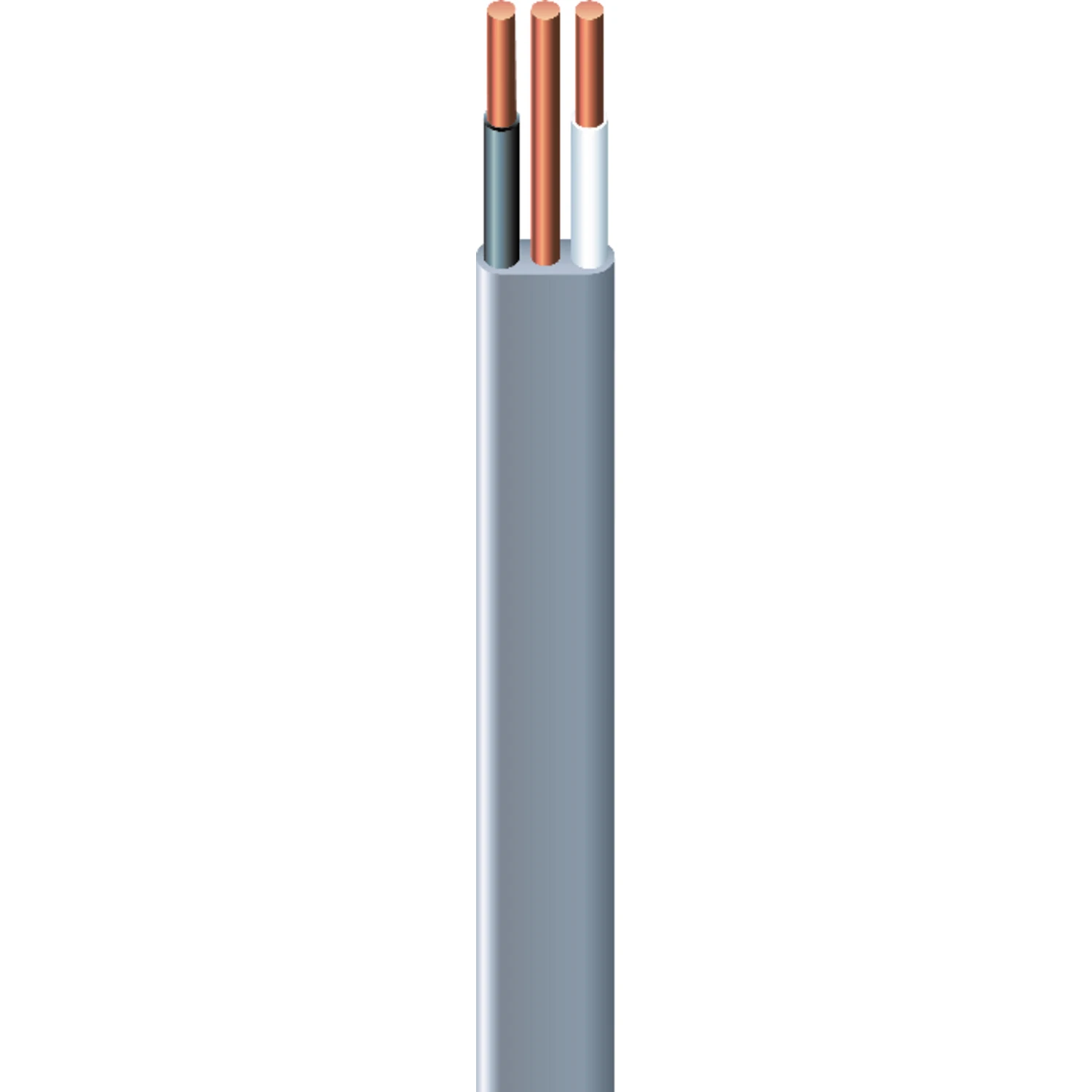 50 Ft. 12 Awg 2-conductor Ufw/g Underground Feeder Electrical Wire